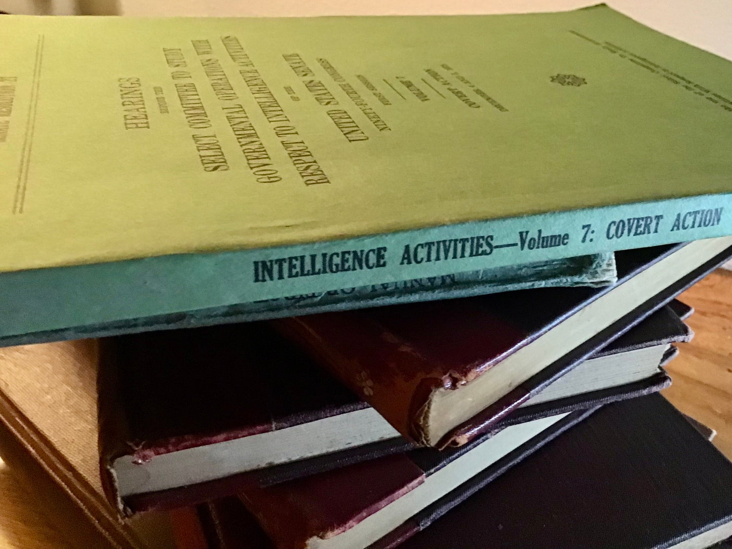 Intelligence Activities Volume 7