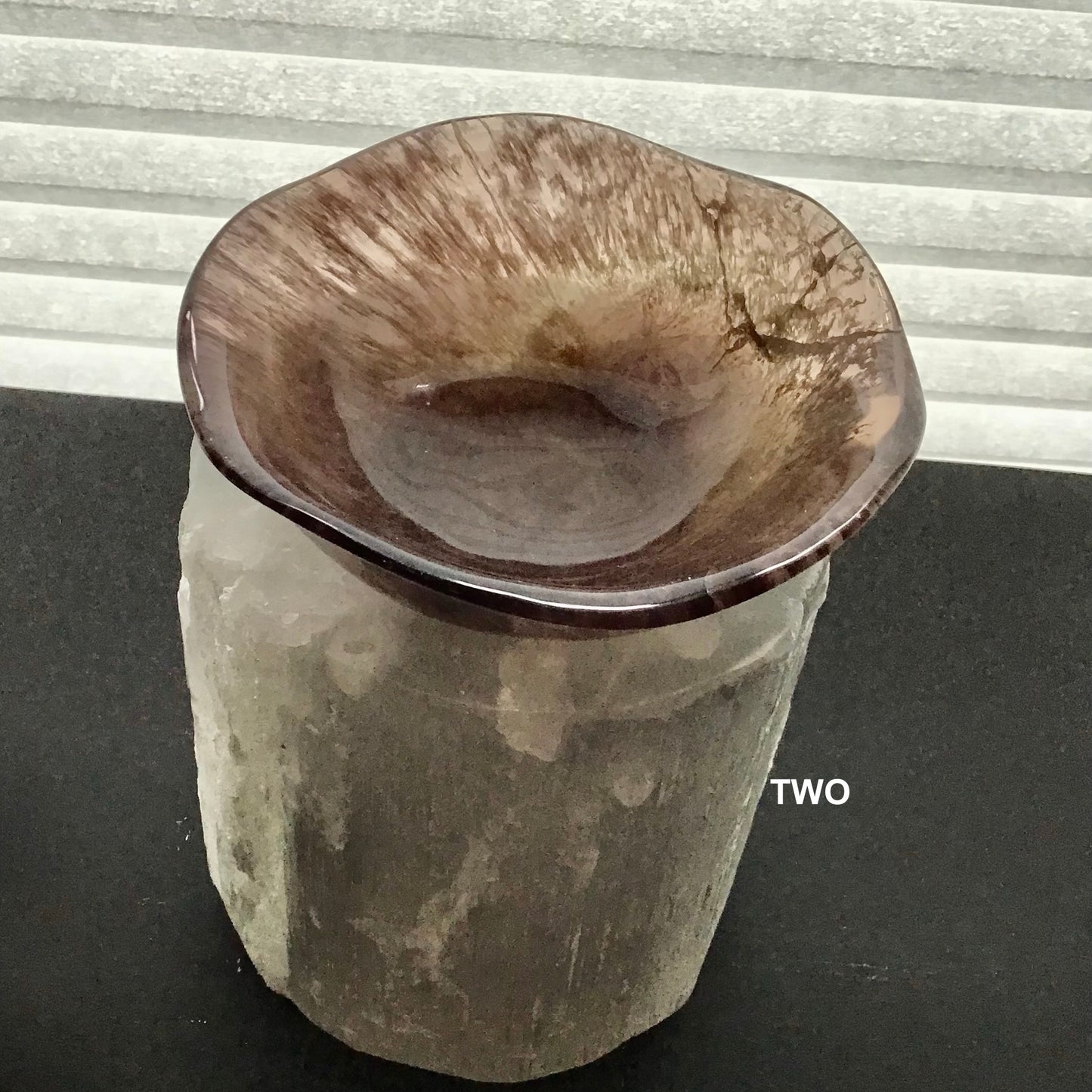 Delicate Fluorite bowl 2