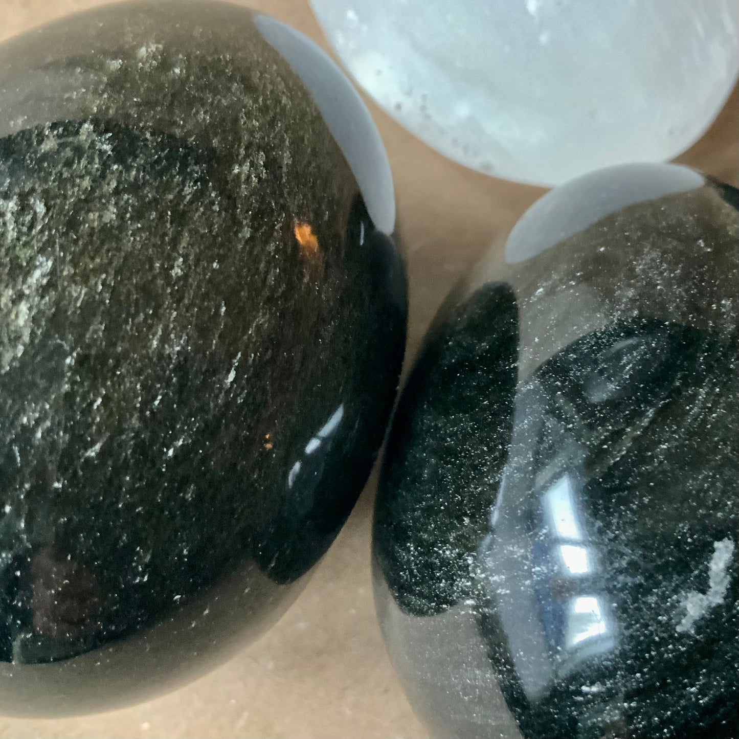 reflecting on the obsidian egg