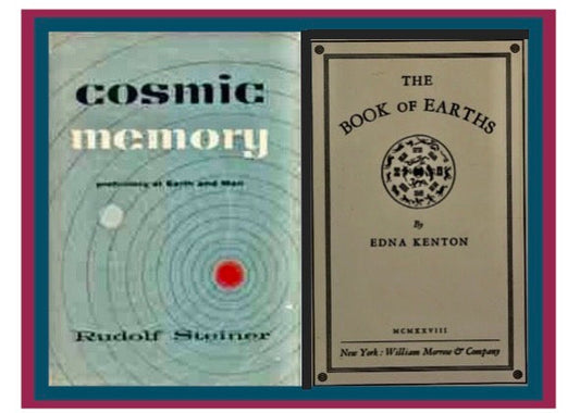 Old Books With The Memories of Cosmic Earth