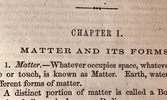 Ponderable Matter and its forms