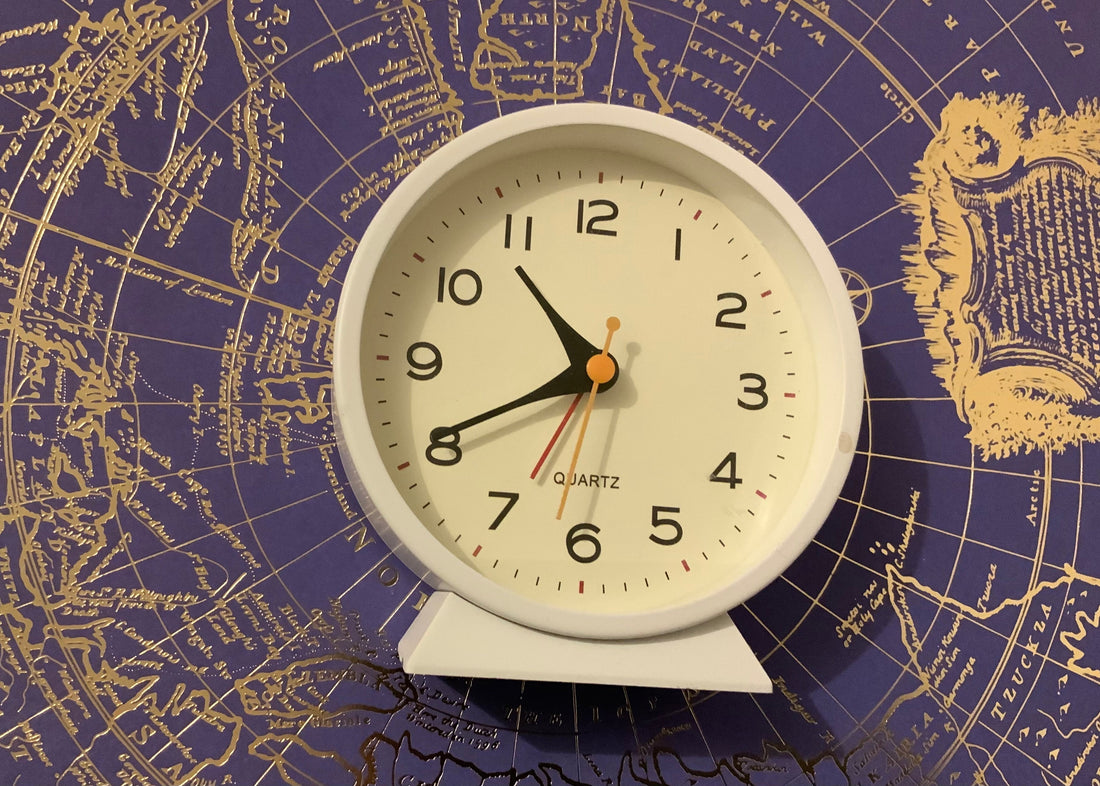 old school gossamer clock