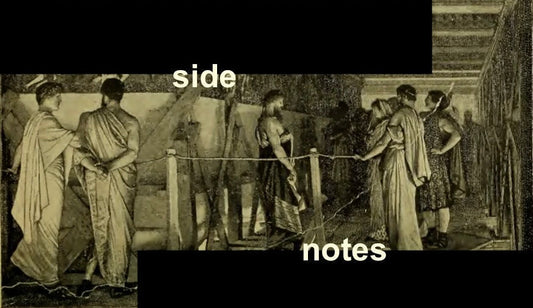 side notes to the presocratic greeks