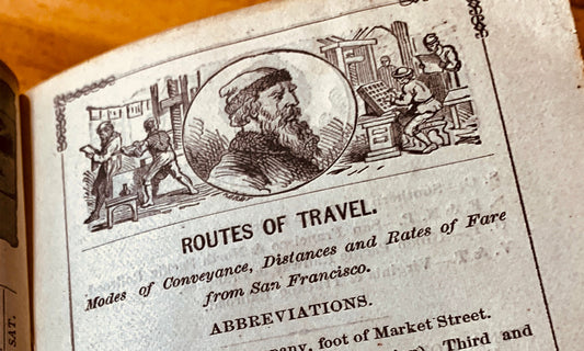 Travel San Francisco To Chico In 1896 With Excelsior Travel Routes