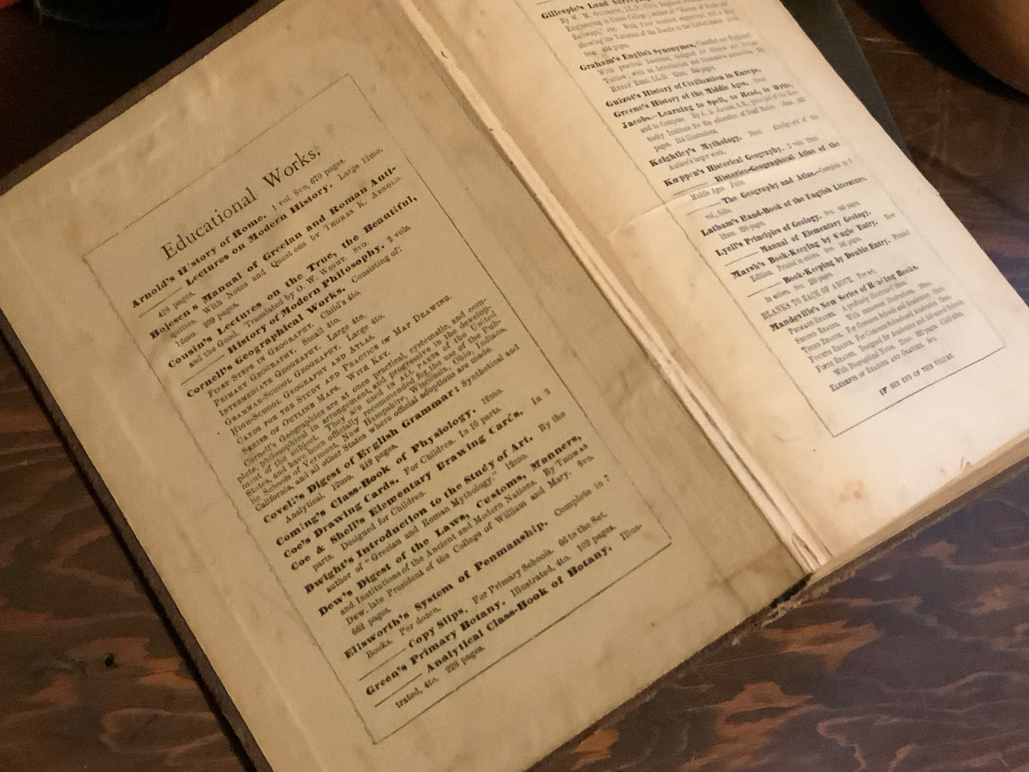 A Favorite Old Book -Natural Philosophy 1869