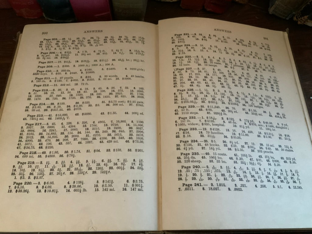 Elementary Arithmetic published 1908