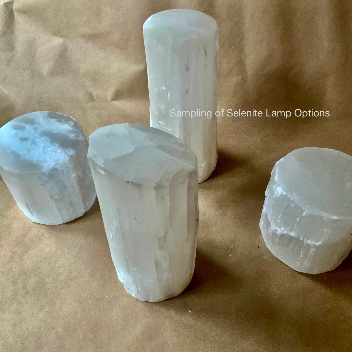 Selenite Lamp options
