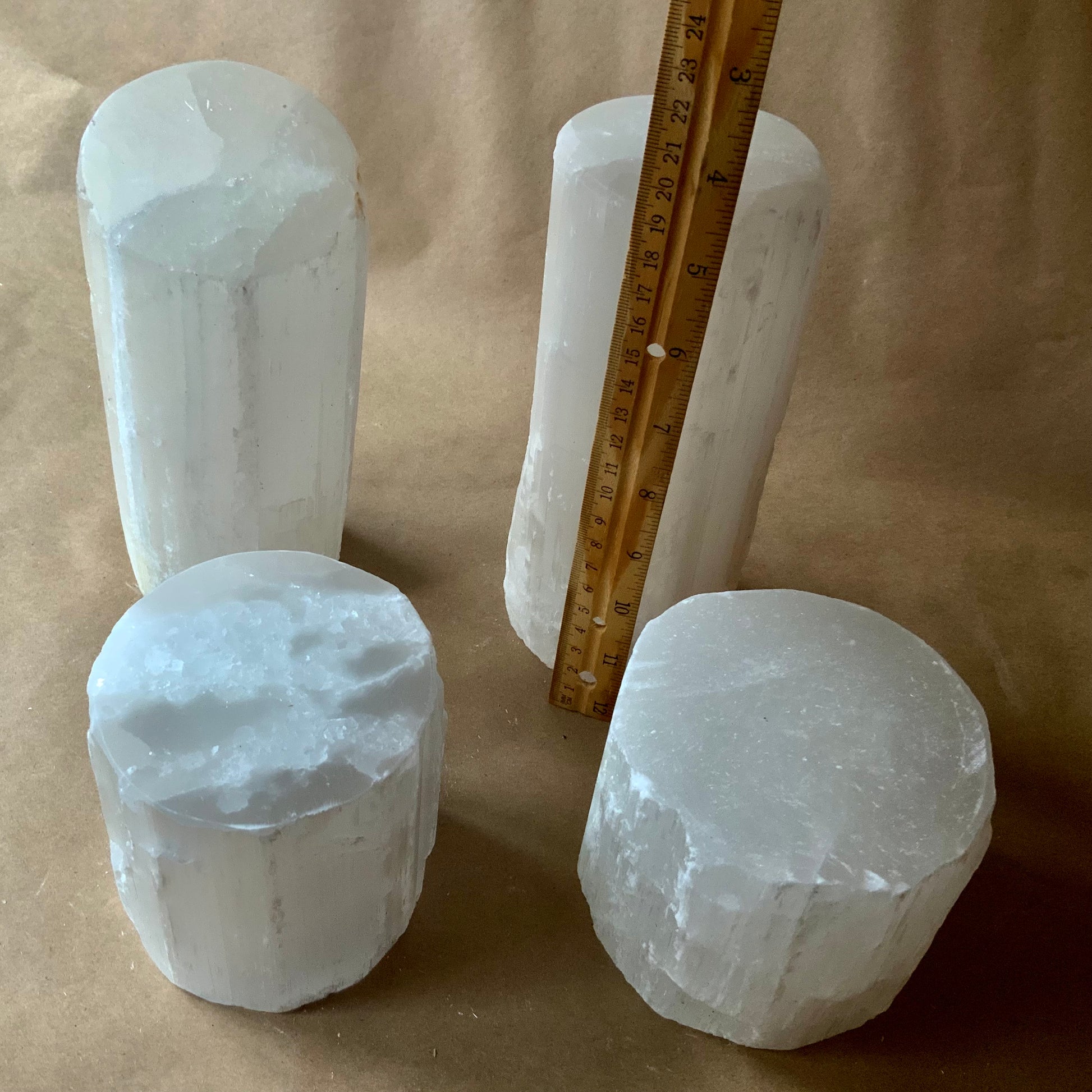 Selenite Lamp sizes