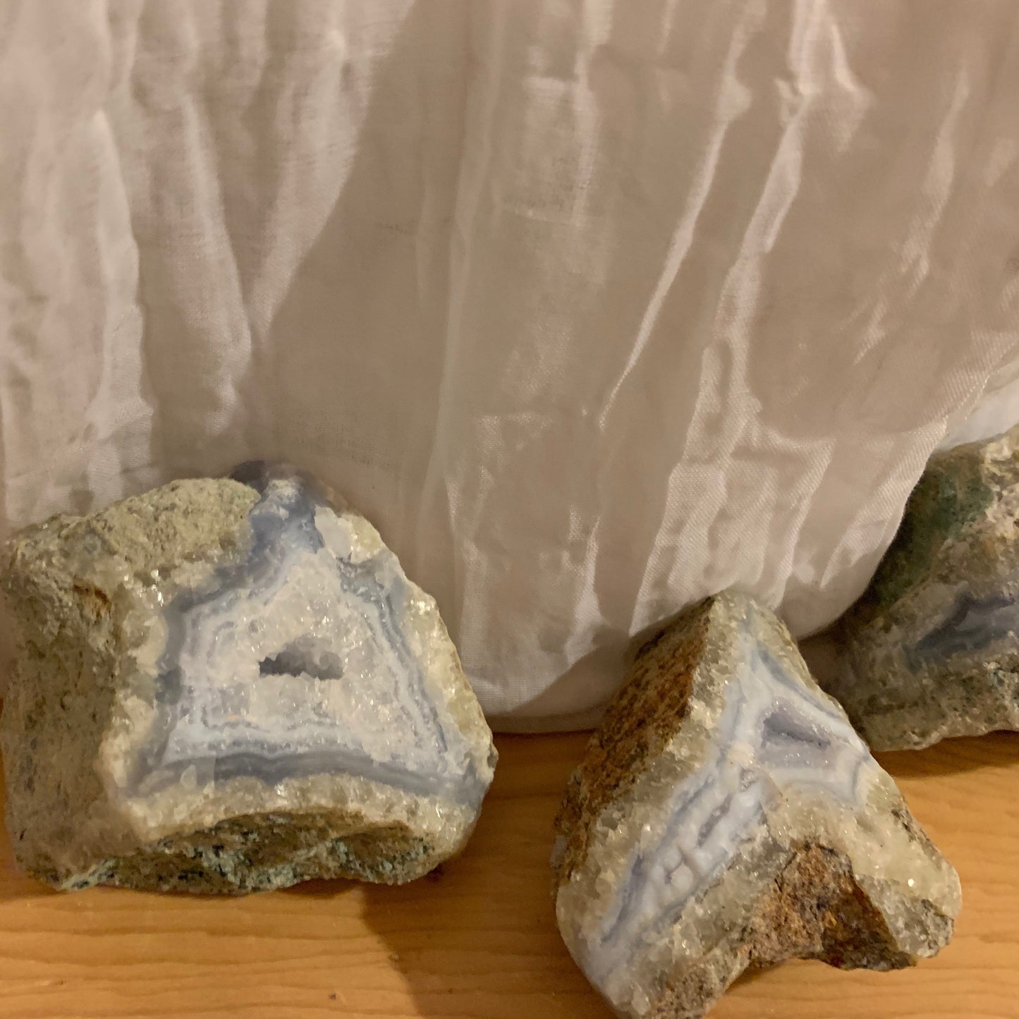 STONE FINDER SERVICES Blue Chalcedony -Stone Selection Service