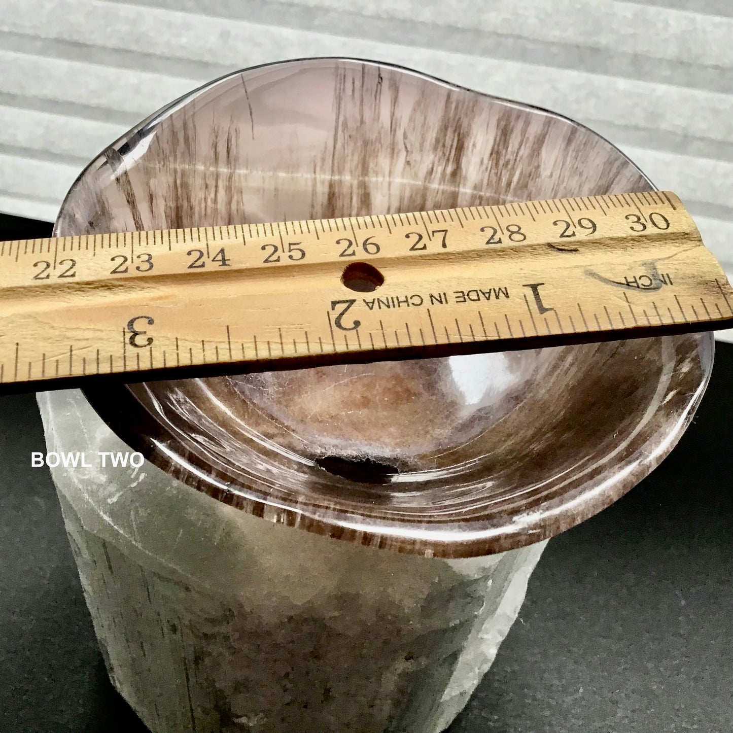 bowl 2 with ruler