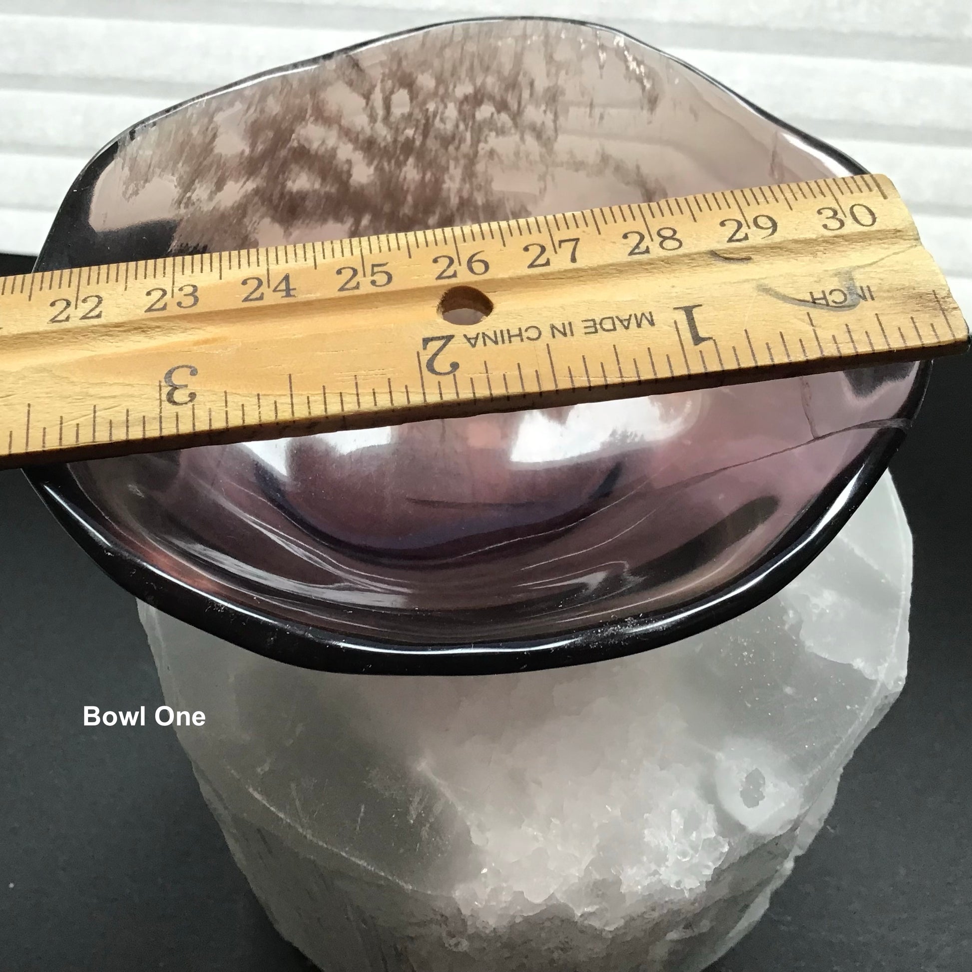 bowl one with ruler