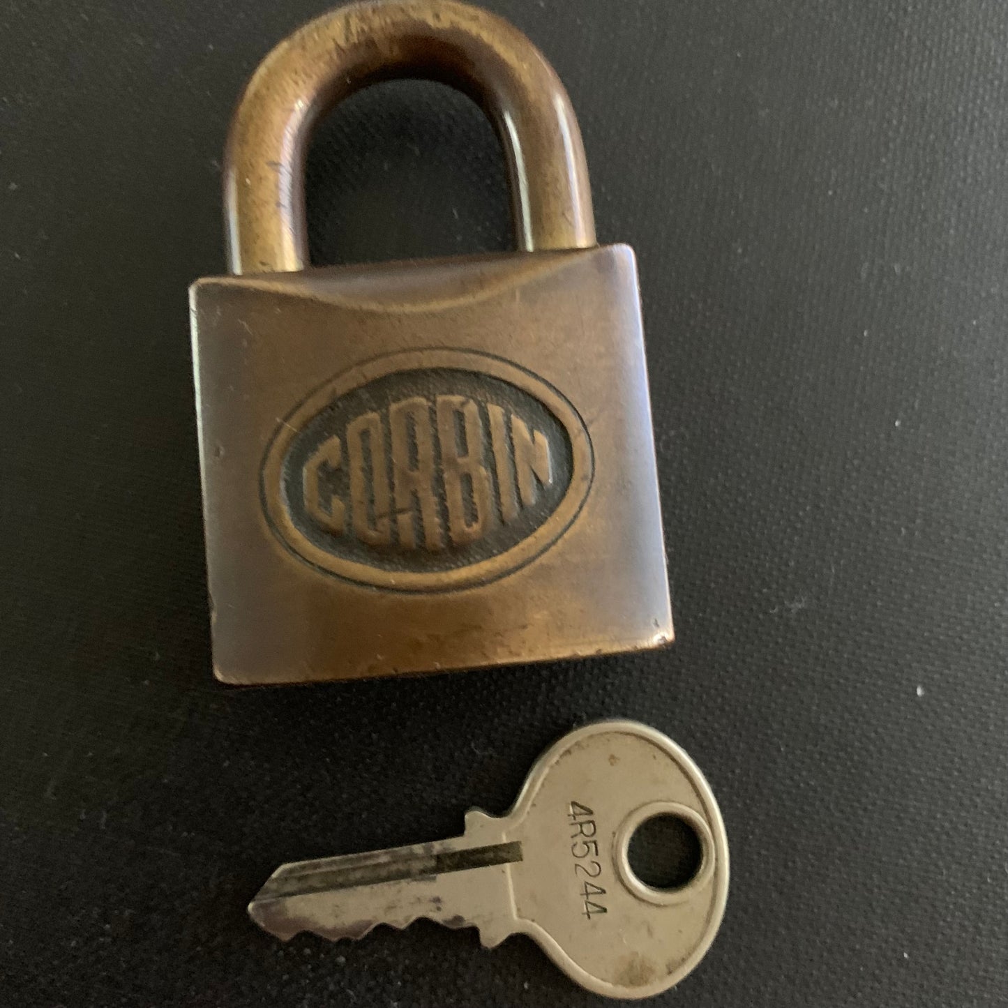 Vintage Corbin Cabinet Lock & Key $75