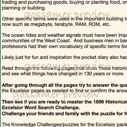 gossamer learning packet 3325c preview page three