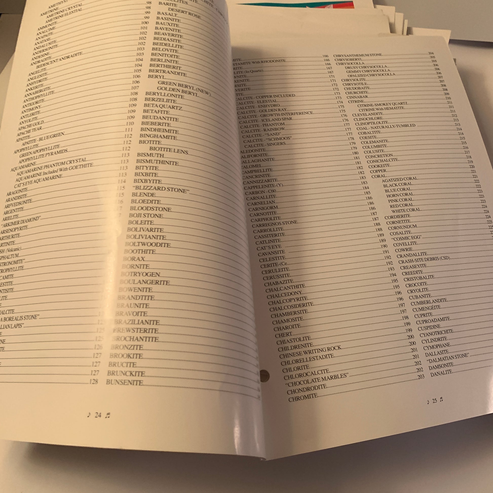 inside page of Love Is In The Earth book 