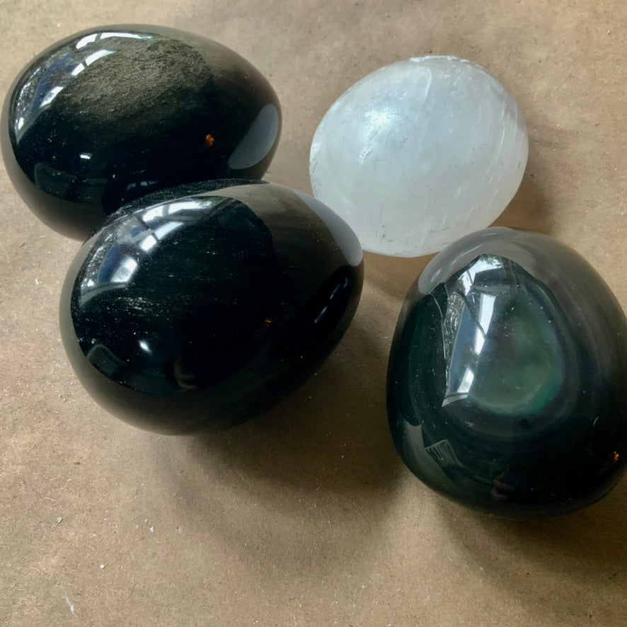 rainbow obsidian egg
