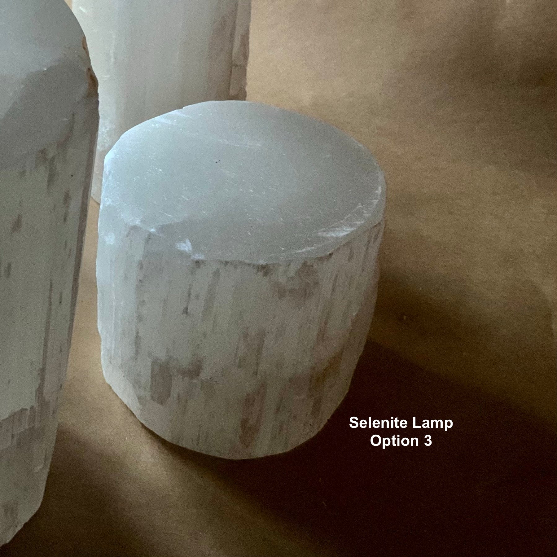 selenite lamp option 3