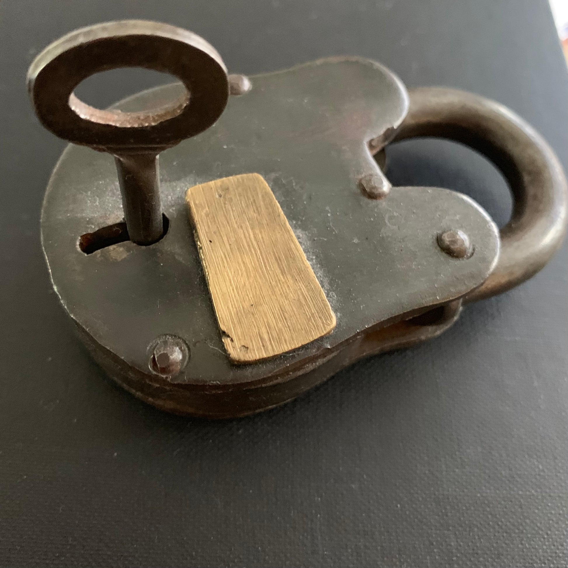 the favorite old lock and key