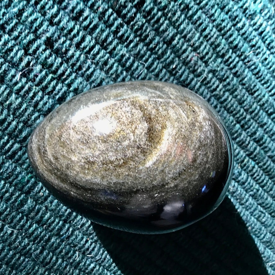 the cosmic egg in obsidian form